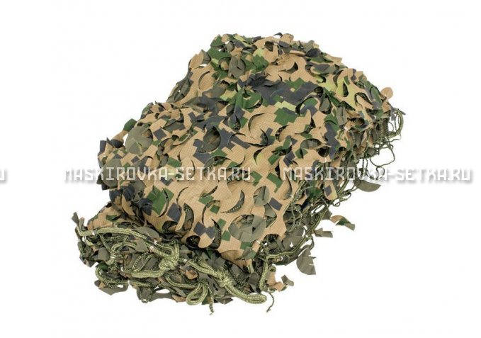 Массеть Camosystems Пейзаж-Профи Лес 3D 1,8х6 м  – купить по цене 7700 руб. в интернет-магазине в городе Иваново картинка 1
