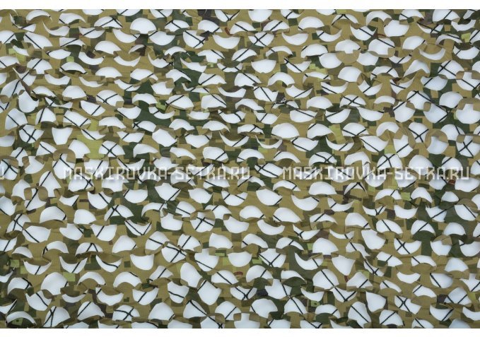 Массеть Camosystems Пейзаж-Профи Милитари 3D 1,8х6 м  – купить по цене 7700 руб. в интернет-магазине в городе Иваново картинка 2