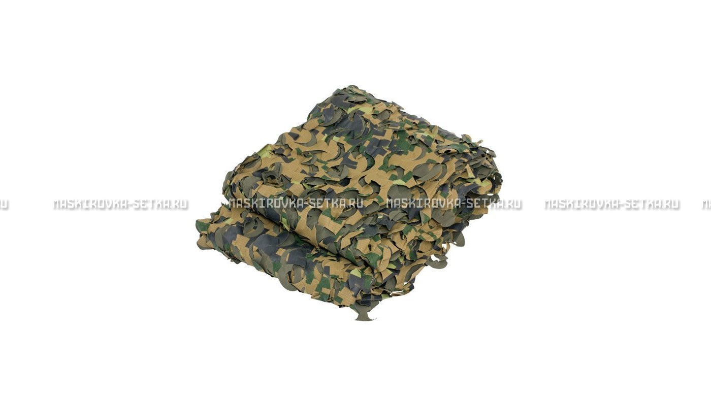 Сетка Camosystems Пейзаж Лес 3D 2,2х6 м  – купить по цене 6200 руб. в интернет-магазине в городе Иваново картинка 6