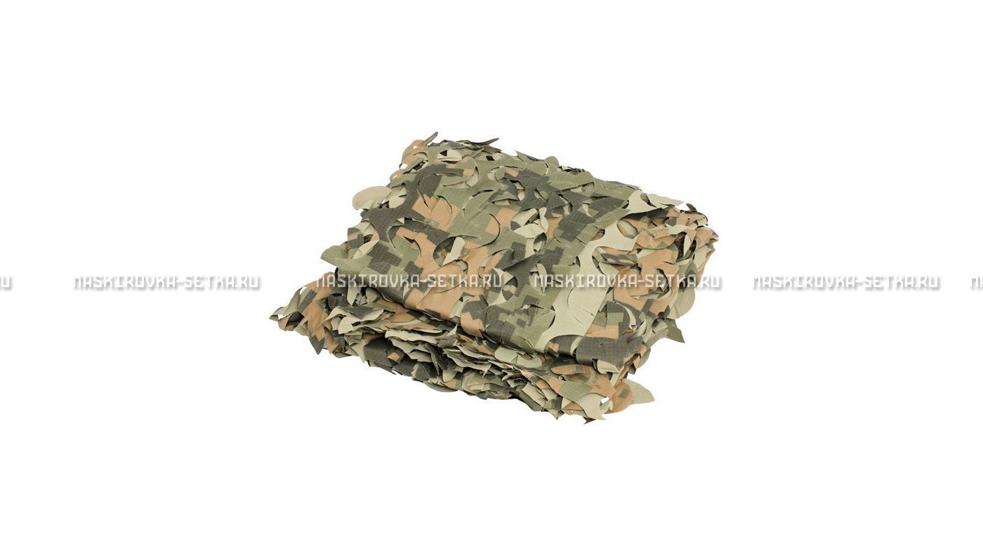 Сетка Camosystems Пейзаж Полынь 3D 2,4х3 м  – купить по цене 3100 руб. в интернет-магазине в городе Иваново картинка 6