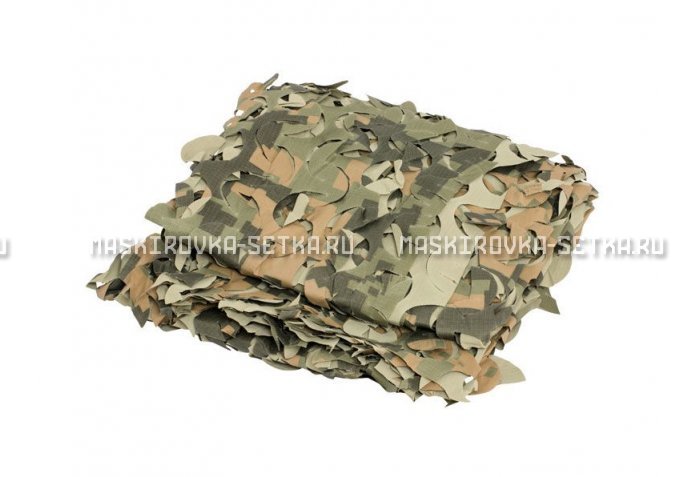 Сетка Camosystems Пейзаж Полынь 3D 2,4х3 м  – купить по цене 3100 руб. в интернет-магазине в городе Иваново картинка 1