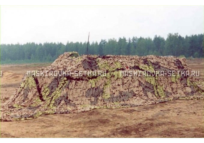Маскировочная сетка МКТ-4П Поле 3х6 м – купить по цене 8700 руб. в интернет-магазине в городе Иваново картинка 1