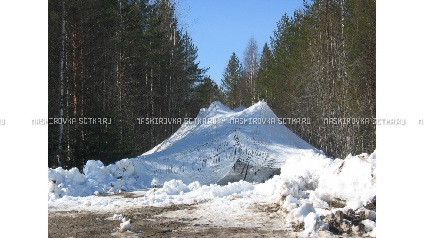 Маскировочная сеть МКТ-2С Снег 3х6 м – купить по цене 4700 руб. в интернет-магазине в городе Иваново картинка 18