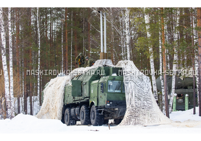 Маскировочный комплект МКТ-2С Снег 12х18 м без АП – купить по цене 58200 руб. в интернет-магазине в городе Иваново картинка 5