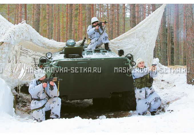 Маскировочный комплект МКТ-2С Снег 12х18 м без АП – купить по цене 58200 руб. в интернет-магазине в городе Иваново картинка 6